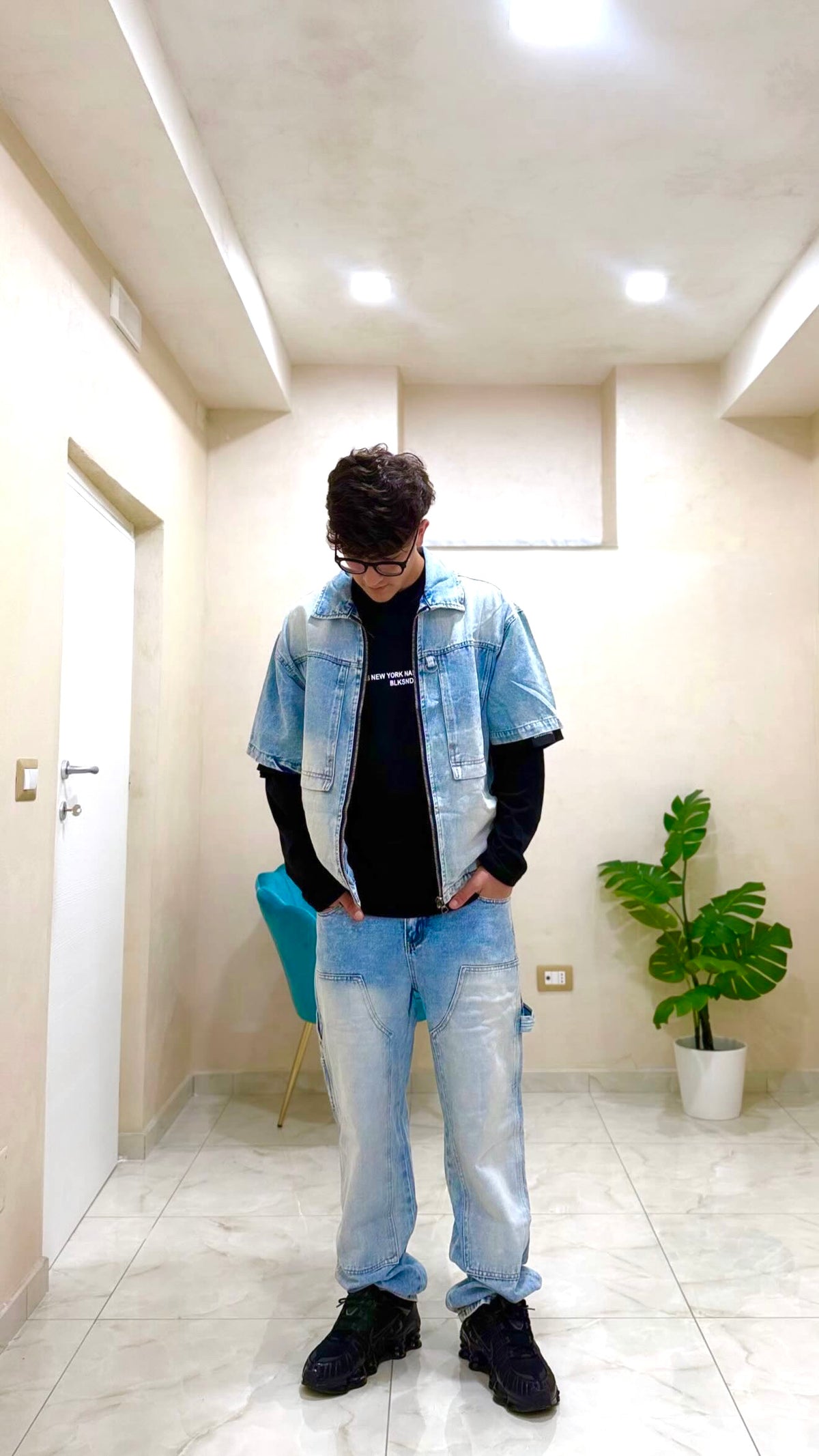 Coordinato denim gregory