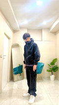 Coordinato jeans black