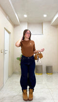 Jeans ballon lavaggio 0