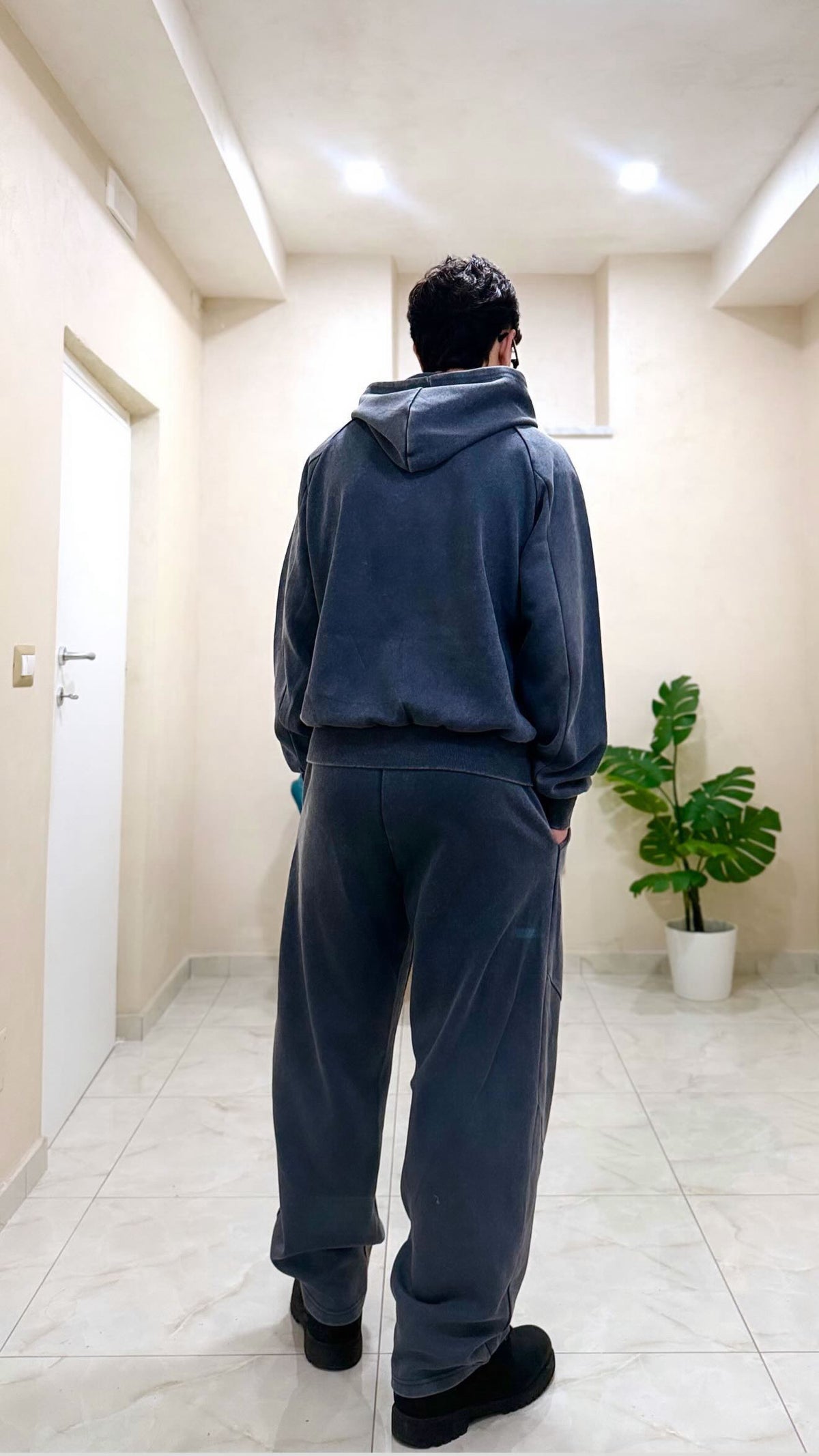 Tuta intera zip