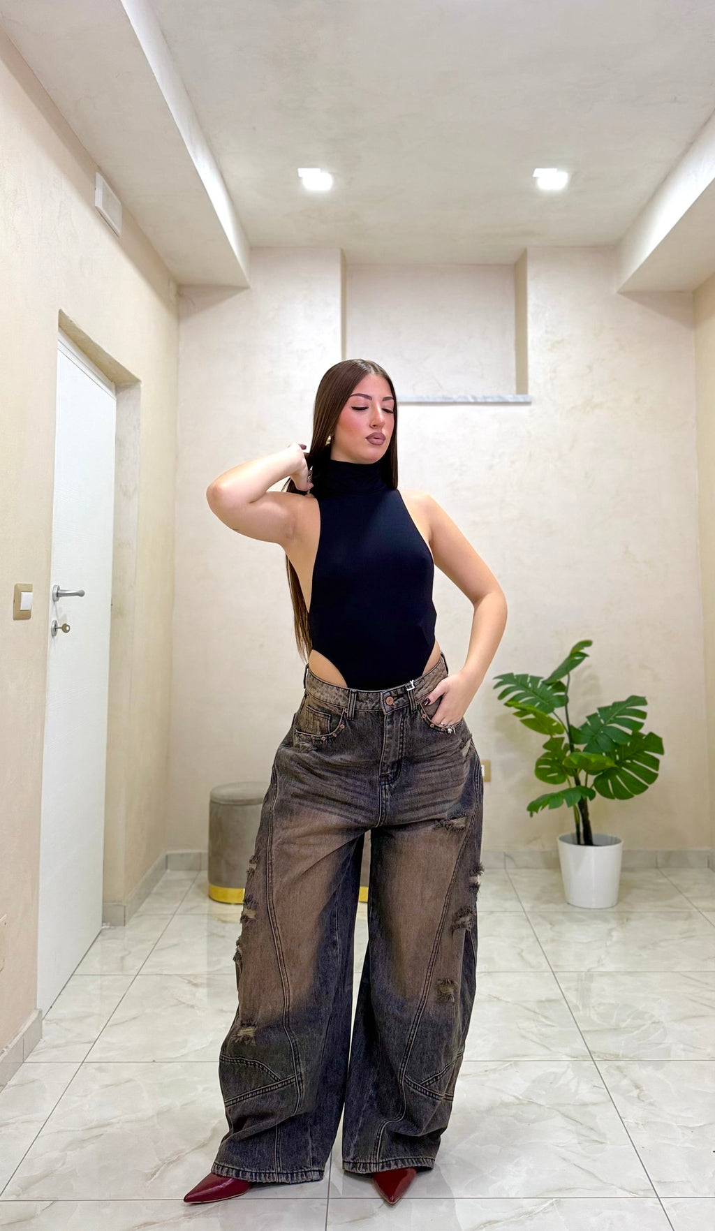 Jeans black/sabb 3013