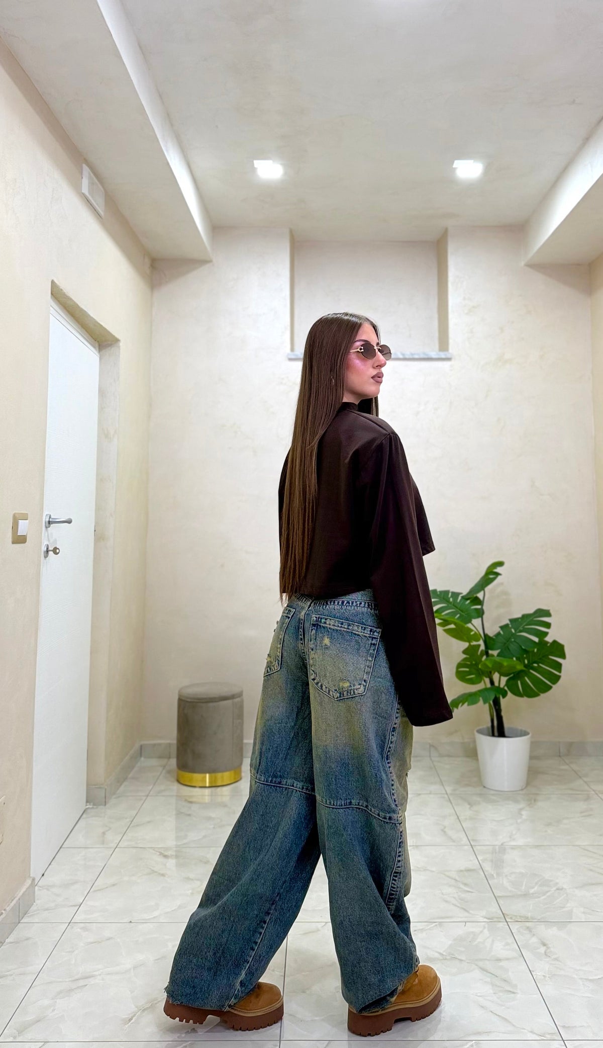 Jeans baggy sabb/strapp 2005