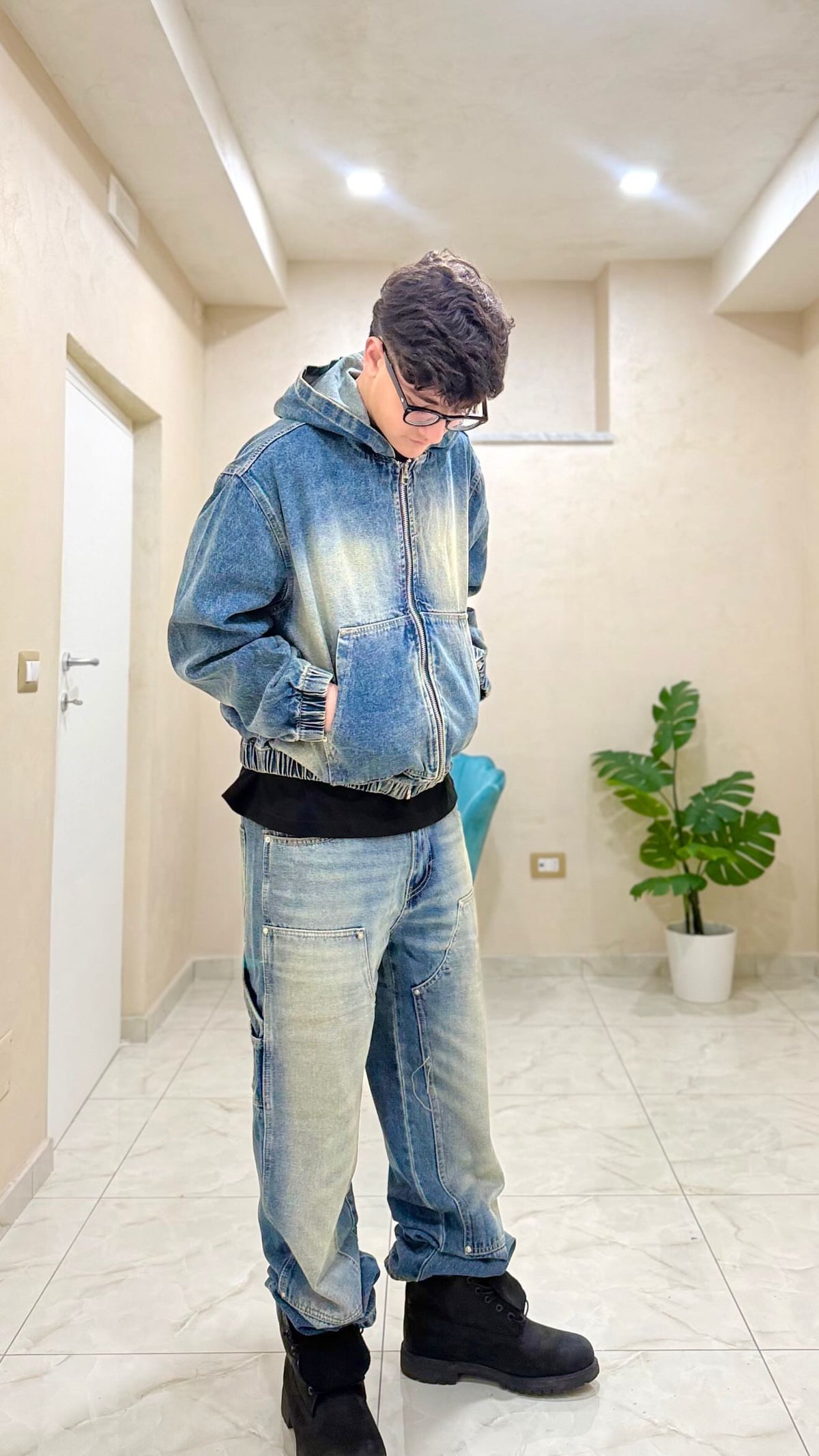 Coordinato jeans semi sabb
