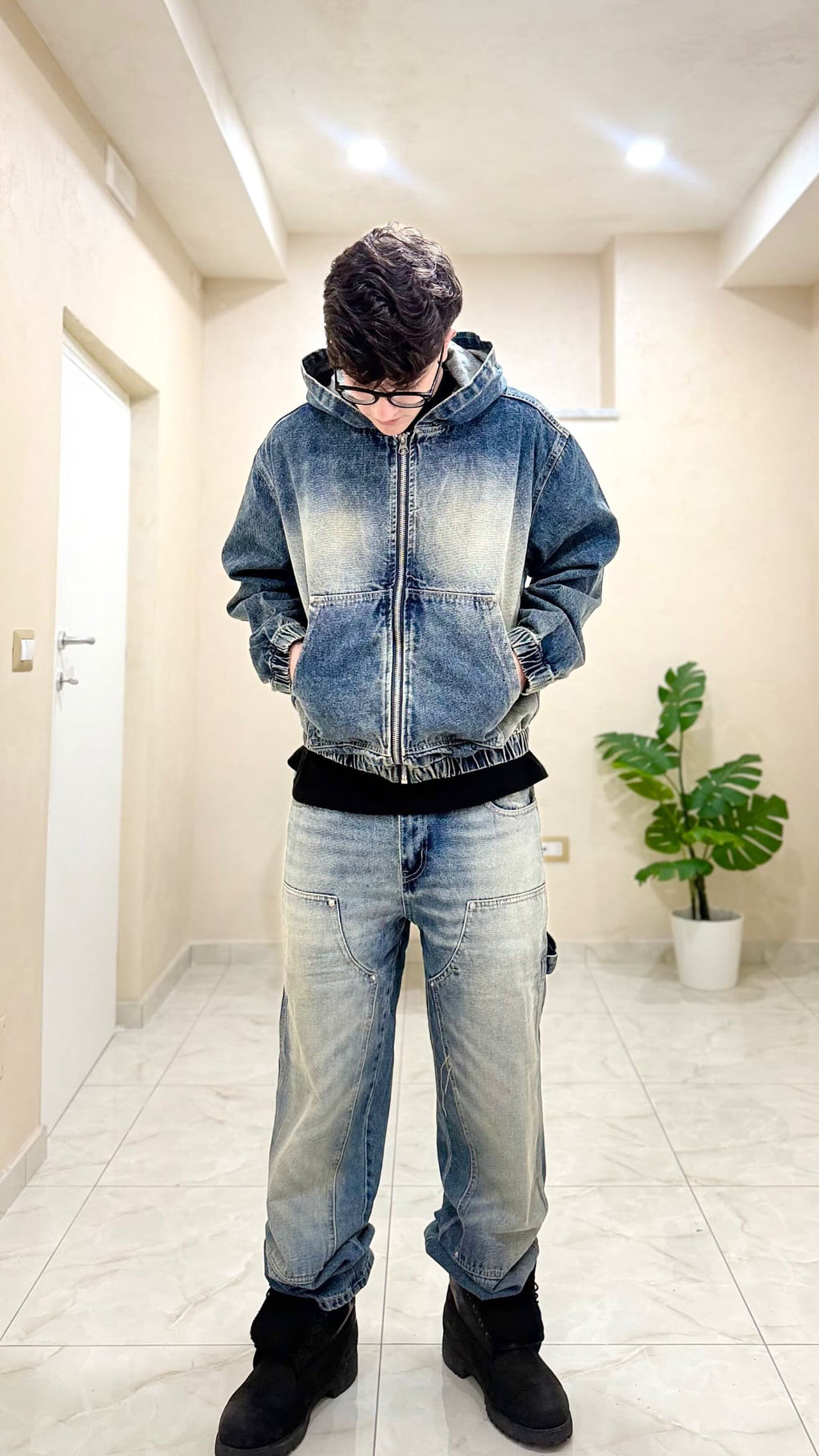 Coordinato jeans semi sabb