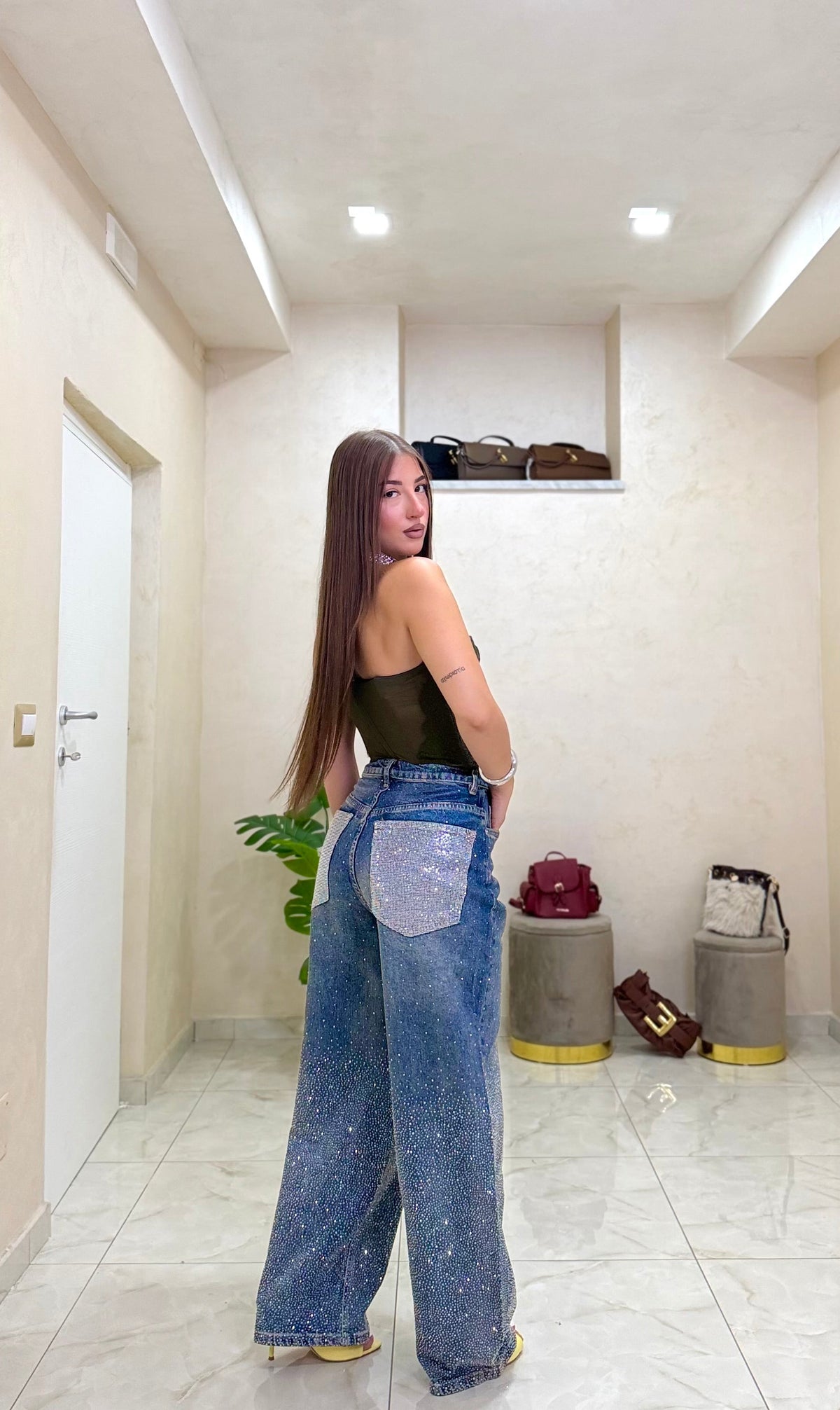 Jeans tasca luxury