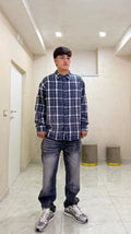 Jeans grey croce luxe