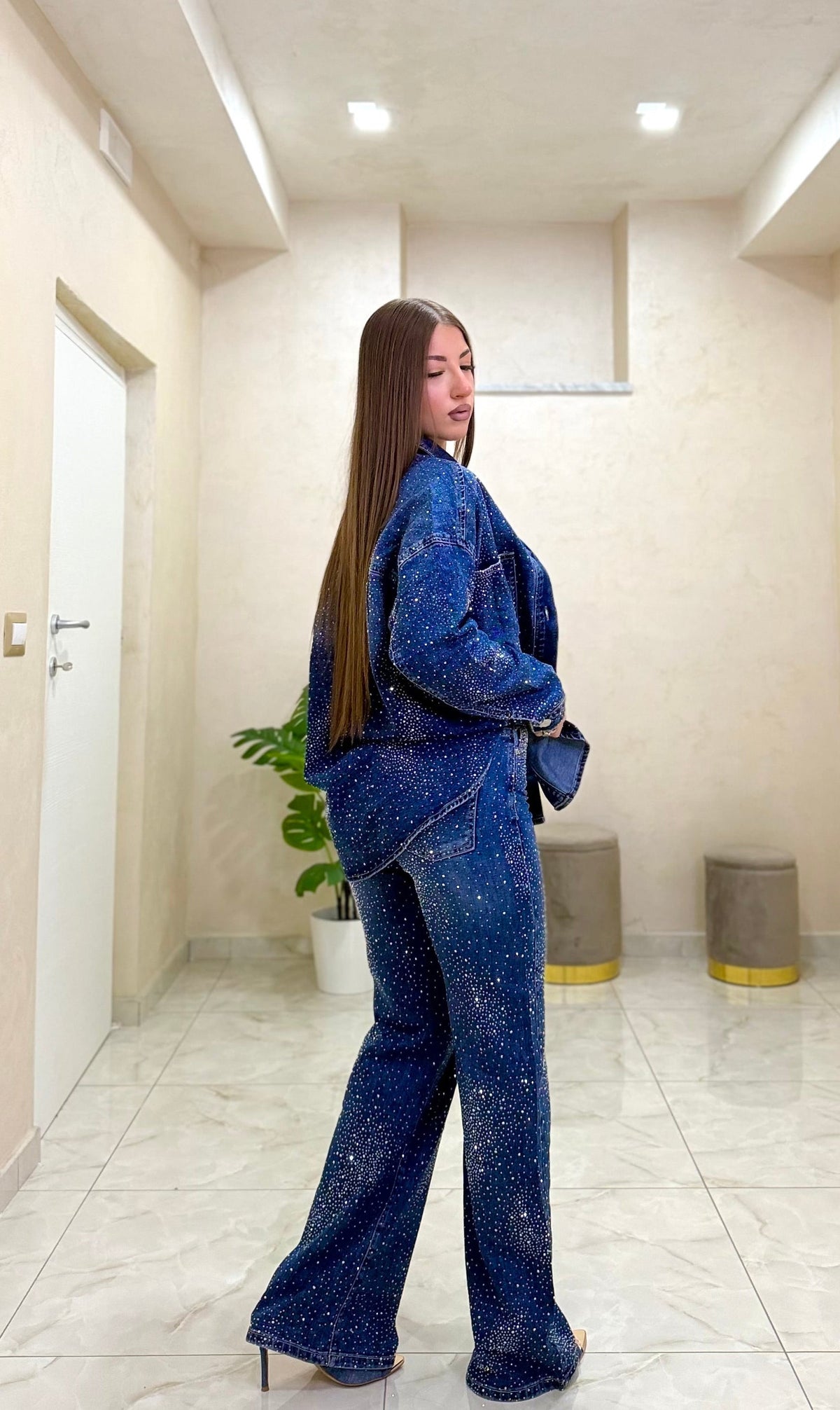 Camicia denim luxury